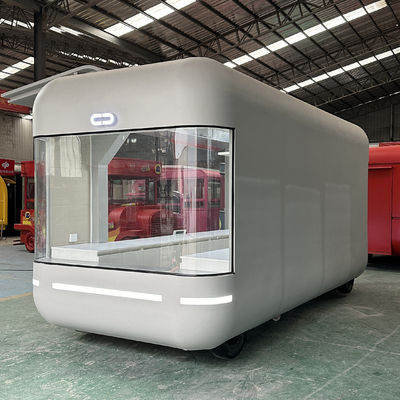 Multi-Functional Electric Mobile Snack Processing Trailer with Rubber Universal Wheel