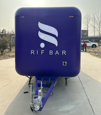 Multi-functional Electric Mobile Snack Trailer Boutique Cart for and Retail Shop Setup