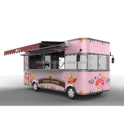 Multifunctional and Convenient 220v Outdoor Electric Food Truck with Versatile Design