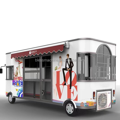 Multifunctional and Convenient 220v Outdoor Electric Food Truck with Versatile Design