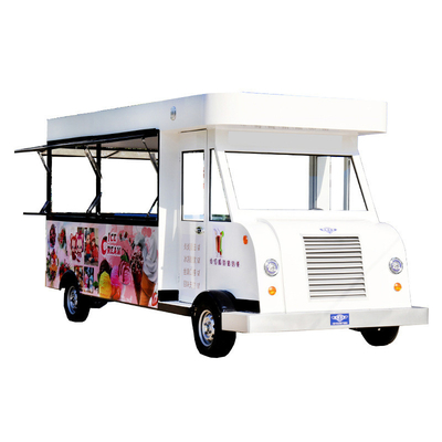 Fast Food Making Bakery Electric Food Truck Machinery Function Display Goods