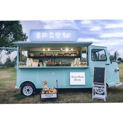 Fast Food Making Bakery Electric Food Truck Machinery Function Display Goods
