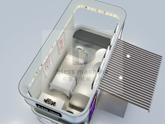 Vegetable Electric Mobile Food Cart/Kiosk/Truck/Ice Cream Cart with Spacious Interior