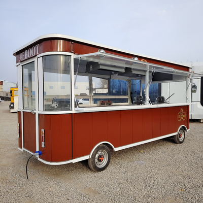 Electric Mobile Fried Chicken Combo with Wheels 4 Road Wheels and Cola Beverage