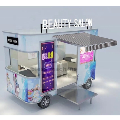 Customize Multi-function Mobile Food Cart for 2023 Fashionable Design 3200*1600*2350mm