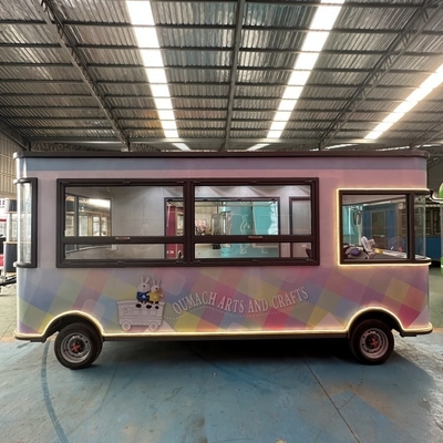 Garment Shops Mobile Kitchen Ice Cream Concession Food Pizza Vending Catering Trailer Food Van
