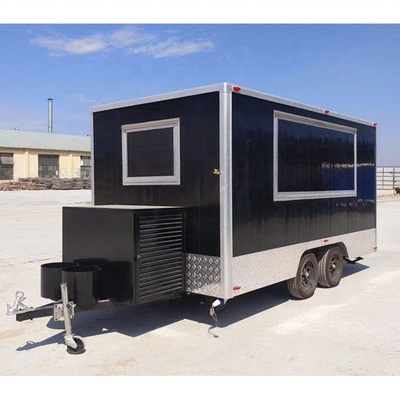 Automatic Corn Raw Material Small Investment Food Vending Trailer with Low Investment
