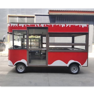 Vintage Snack Machines Food Coffee Shop Truck with 3000*2100*2500MM Size and Customized Equipment