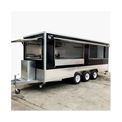 Direct Coffee Hot Dog Burger Mobile Trailer for Shining Fast Food Customizable Standards