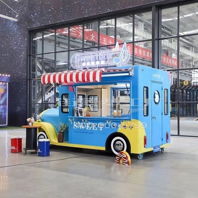 Food Beverage Super Performance Mobile Food Cart with Low Investment and Water System