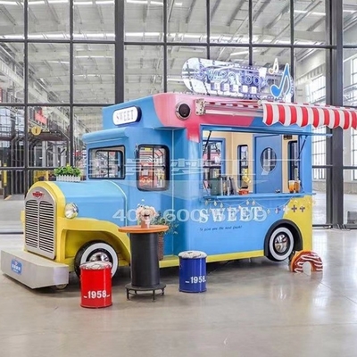 Food Beverage Super Performance Mobile Food Cart with Low Investment and Water System
