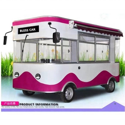 2200W Electric Outdoor Motorized Kiosk Car for Low Investment in US Countries