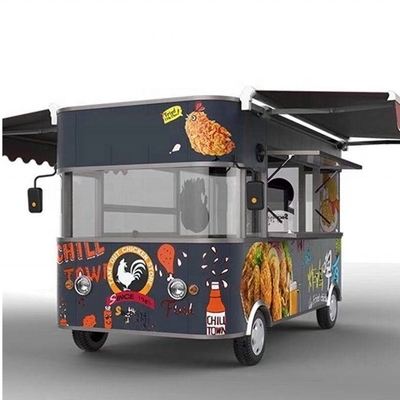 Custom made Super Performance Ice Cream Tuk Tuk Pizza Trailer with Low Investment