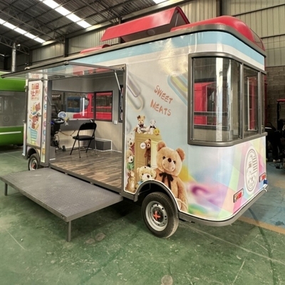 Function Making Delicious Food Anywhere with Innovative Design Mobile Pizza Cart Trailer