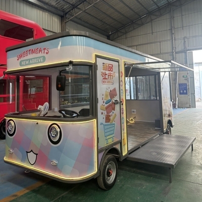 Function Making Delicious Food Anywhere with Innovative Design Mobile Pizza Cart Trailer