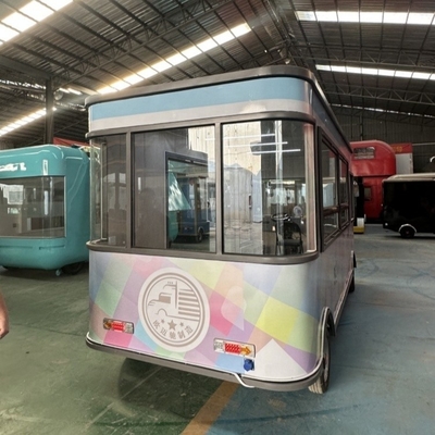 Function Making Delicious Food Anywhere with Innovative Design Mobile Pizza Cart Trailer