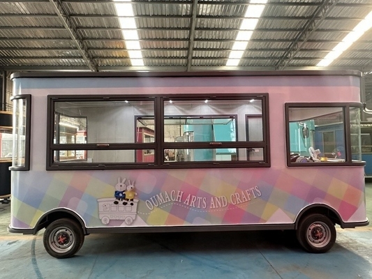 Function Making Delicious Food Anywhere with Innovative Design Mobile Pizza Cart Trailer