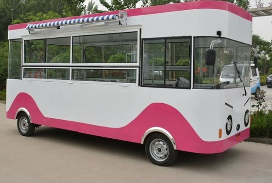 Multifunctional Fast Food Pizza Tacos Oven Mobile Food Truck with Milk Raw Material
