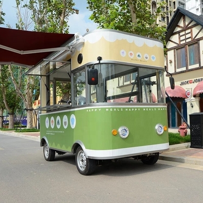 Functional Food Trailer for Mobile Pizza Cart Easy to Operate and Environmental