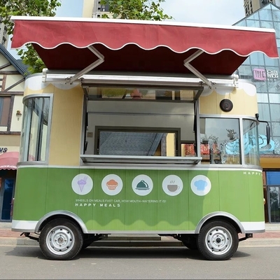 Functional Food Trailer for Mobile Pizza Cart Easy to Operate and Environmental