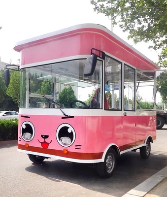 Variety Specifications Mobile Fast Food Truck with Custom Black Milk Raw Material