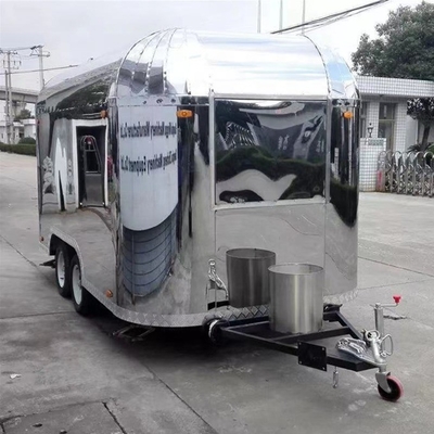 Super Performance Car Towing Camper Van Equipment Vending Trailer L420cm*W180cm*H230cm