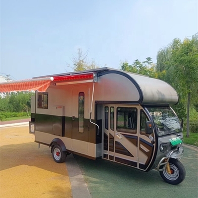 Snack Food Construction Equipment 2500w-5000w Towable Food Trailer /Tuk Tuk Food Cart