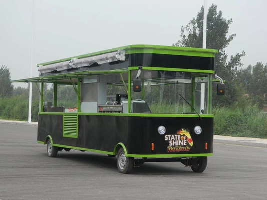 Low Investment Electric Food Cart with Fast Speed and Video Technical Support