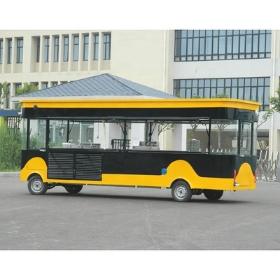 600kg CE Approved Semi-Trailer 4 Wheels Food Cart Trailer for Cold Drink Vending