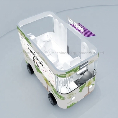 Speed Snack Food Production 2022 CE Approved Semi-Trailer 4 Wheels Food Trucks with Ovens