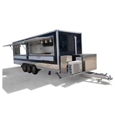 Stainless Steel Semi-Trailer for Mobile Food Trailer/Food Truck 2022 CE Approved