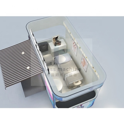 2022 6M Unique Design Catering Mobile Food Truck for Cold Drink and 55km Range Electric