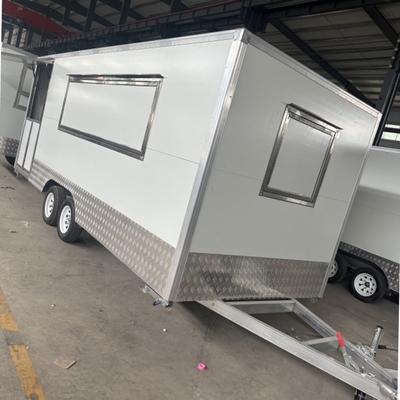 Manufacturing Plant Professional Stainless Steel Food Trailer with Customized Design