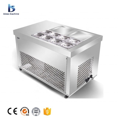 Elegant Appearance Electric Fried Yogurt Rolled Ice Cream Roll with Automatic Function