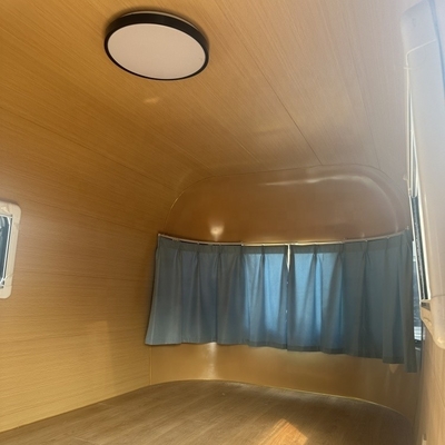 Electric System Provided Catering Trailer Stainless Steel Food Van for Garment Shops