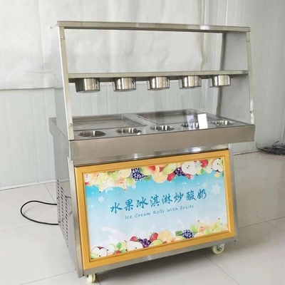 International Brands Compressor for Customized Fried Ice Yogurt Frozen Small Machine