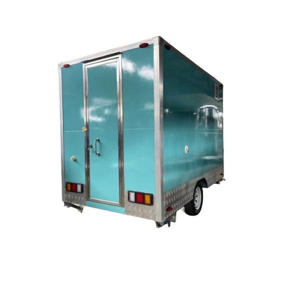 3000*2100*2500MM Voltage 110V/220V Pizza Truck Bbq Kitchen Mobile Fast Food Restaurant