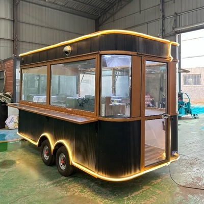 2023 Electric Mobile Food Truck with Painted Galvanized Sheet Body and Direct Supply
