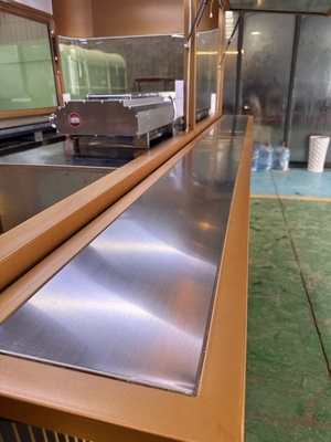 2023 Electric Mobile Food Truck with Painted Galvanized Sheet Body and Direct Supply