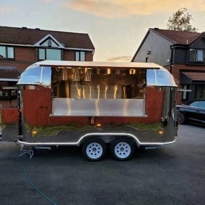 35KM-75KM/H Food Truck Catering Trailer with Easy Operation and Fully Equipped Kitchen