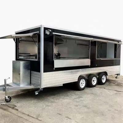 Fully Equipped Water-Based Catering Trailer for Home Trade Assurance Raw Material Water