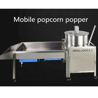 80 KG Electromagnetic Heating Corn/Rice Popcorn Processing Machine for and Efficiency