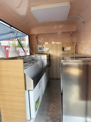 Customized Equipments Modern Food Crepes Trailer for Best Sale 35km-75km/h Speed