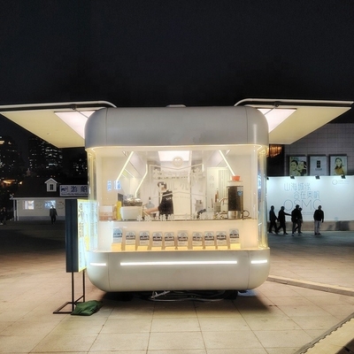 Customizable Born Mobile Food Van with Stainless Steel and Painted Galvanized Sheet