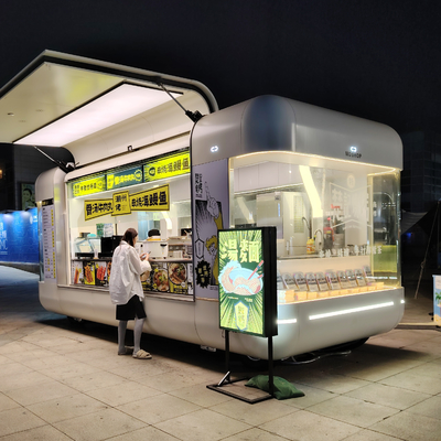 2024 Type Street Selling Mobile Food Trailer with Full Kitchen Voltage 110v/220v