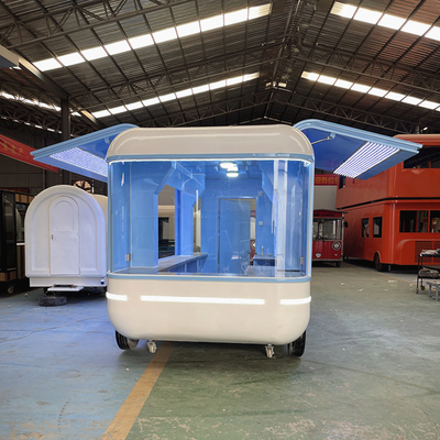 Upgrade Your Food Cart Game with 2022 Hot Dog Cart Umbrella in Philippines Silver Color