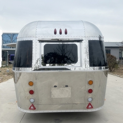 110v/220v Fully Equipped Custom Airstream Mobile Kitchen for Hot Dog Fast Food Trailers