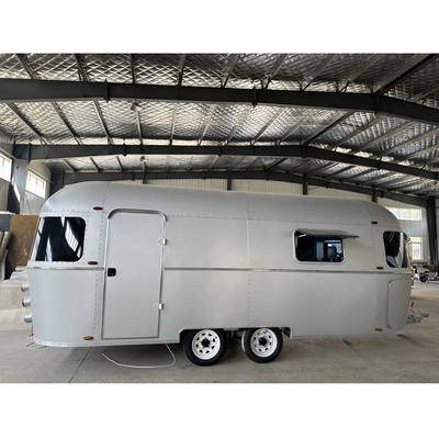 Commercial Catering Trailer with Full Kitchen Mobile Airstream Ice Cream Coffee Food Truck