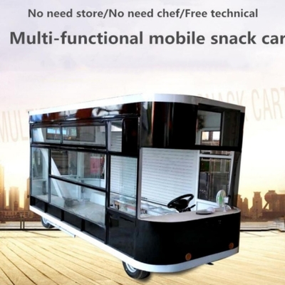 2022 User Friendly Design Mobile Kitchen Food Truck with High Recovery and Cold Drink