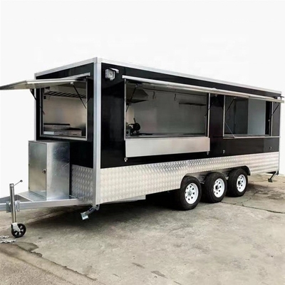 110v/220v Easy to Operate Pizza Food Trailer Exported To Australia